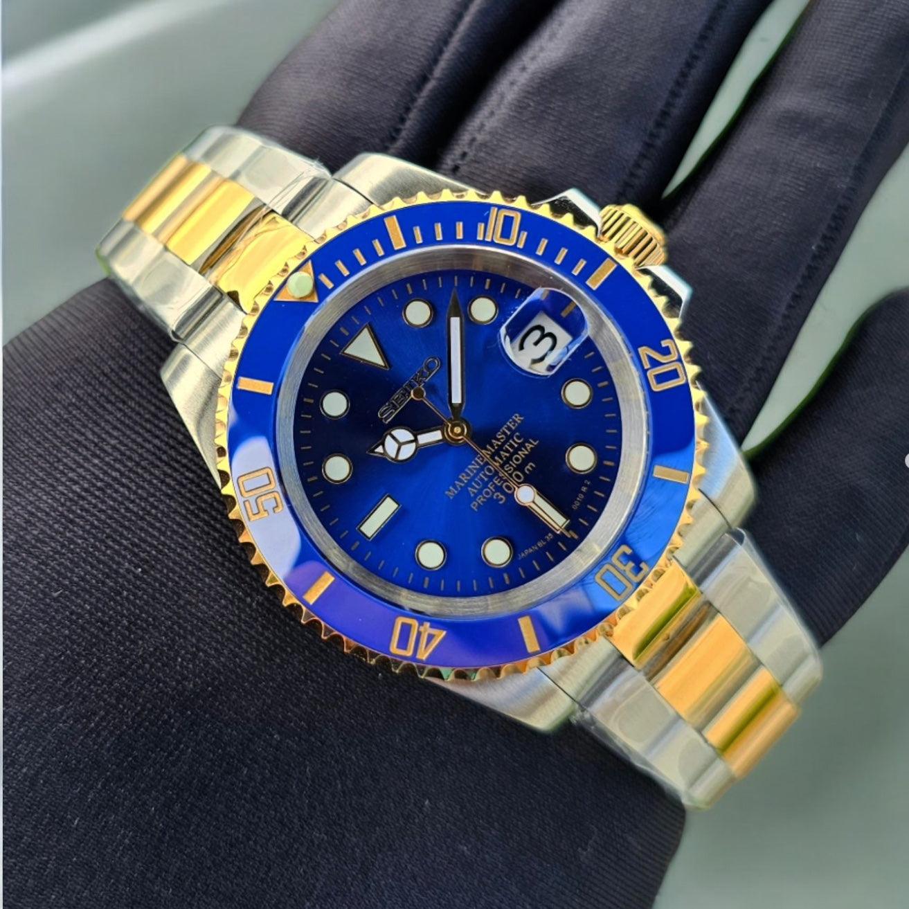 Seikomariner BlÄ TvÄton