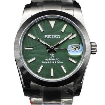 Stilig GrĂžnn Klokke | Moderne Palms Klokke | KLOKKEMODS