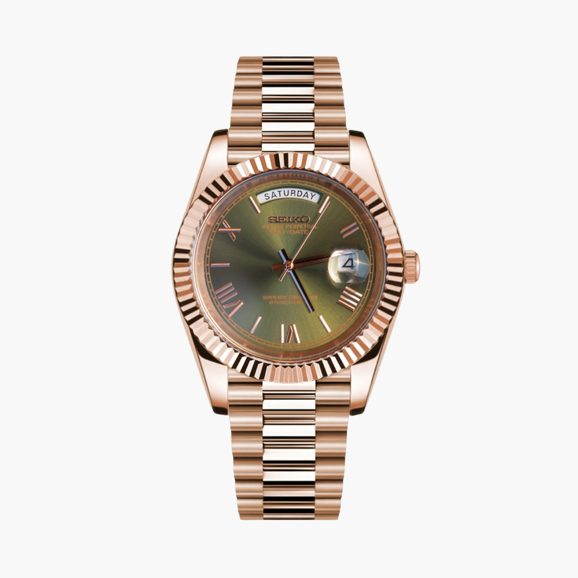 Seikodate Oliv︱Roséguld