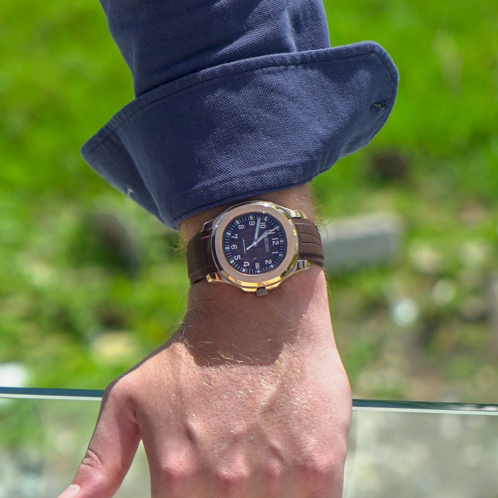 Seikonaut Brun Roséguld