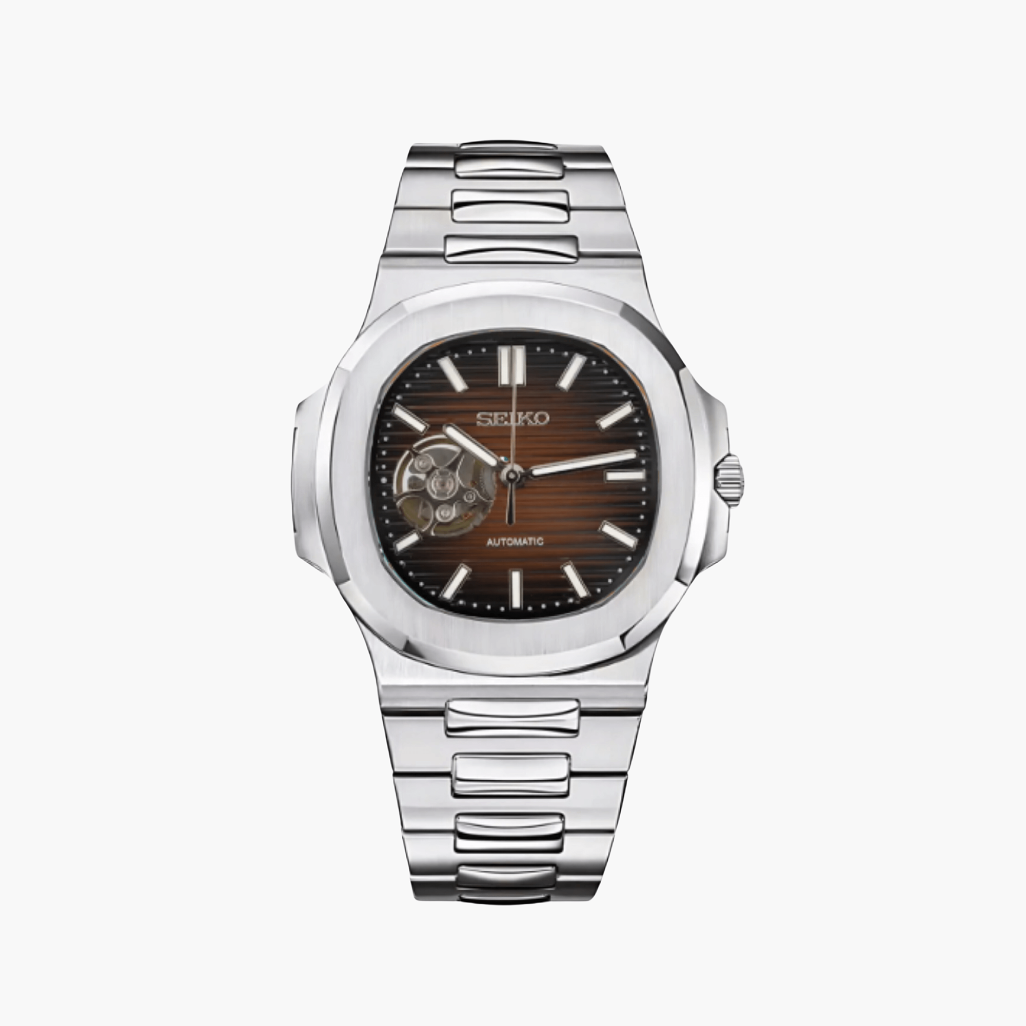 Nautiko Silver Brun Open Heart